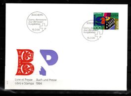 1994 - FDC /Buch und Presse - Elektronische Textverarbeitung