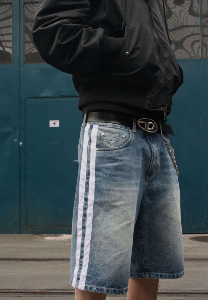 Jeans: Jorts striped decelerate – Grösse S – Nuovo e nell'imballaggio originale da Bättwil venduto da Luc4.v1tn 4