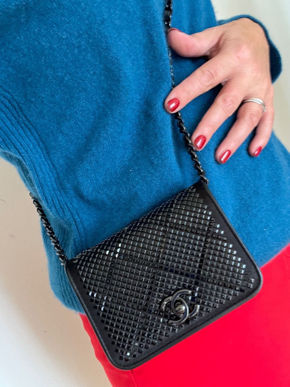 Chanel Borse da donna: Chanel Abendtasche Mini Schmuckstück – Usato da Zürich venduto da kleinesgrau 5