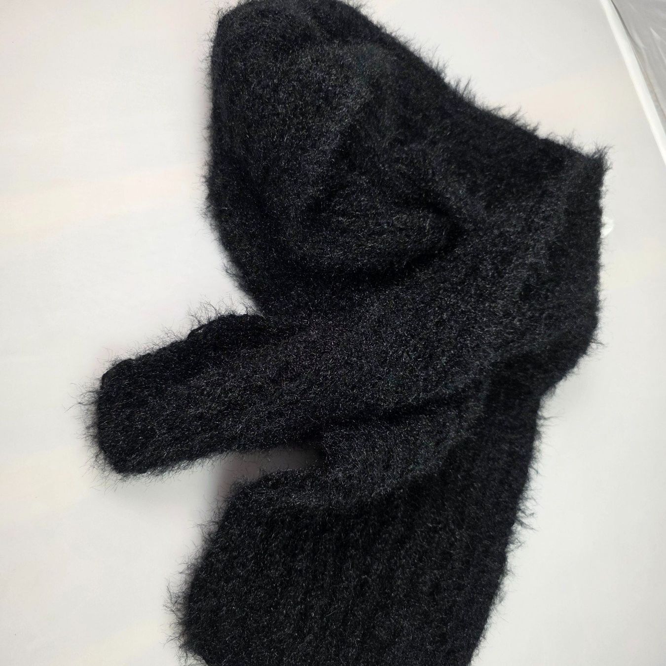 Foulard & Sciarpe: Damen Schal Schwarz 150x20 cm weich – Usato da Wald ZH venduto da Martin79 2