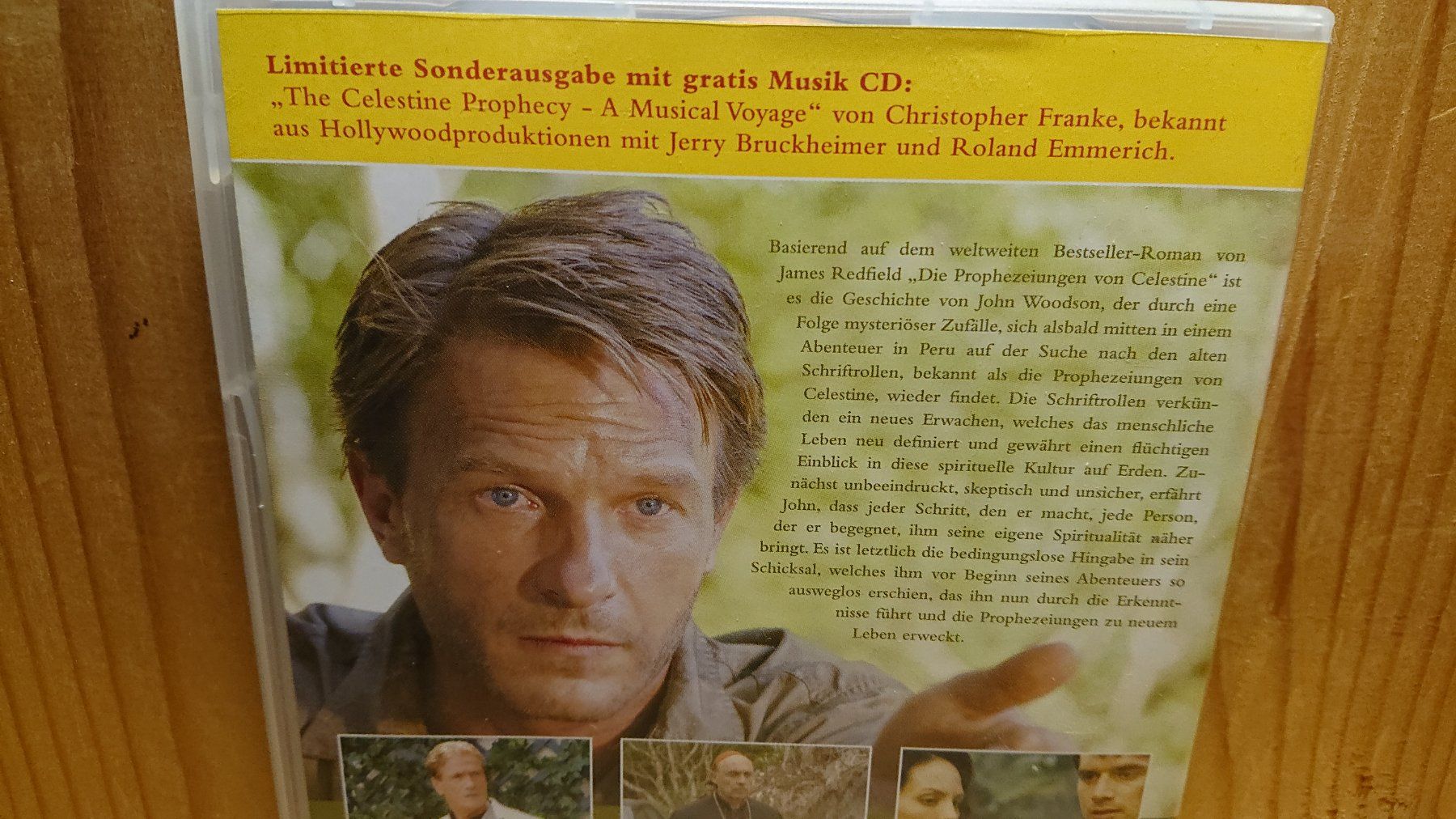 Tutti i DVDs: DIE PROPHEZEIUNGEN VON CELESTINE DVD – Usato da Wilderswil venduto da Exebub 2