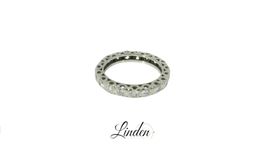 Damenring 750 Weissgold Diamant