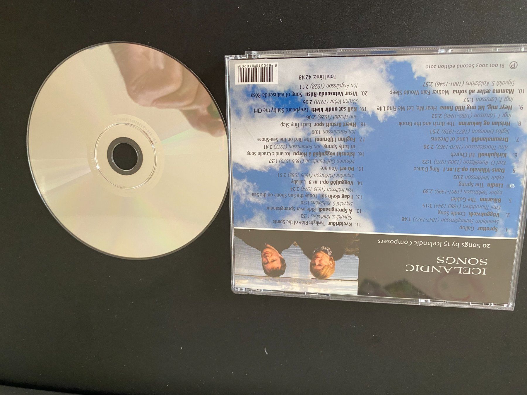 CD: CD  mit  Isländischer Musik INGASON + GUDMUNDSDOTTIR – Usato da Niederrohrdorf venduto da park5 2