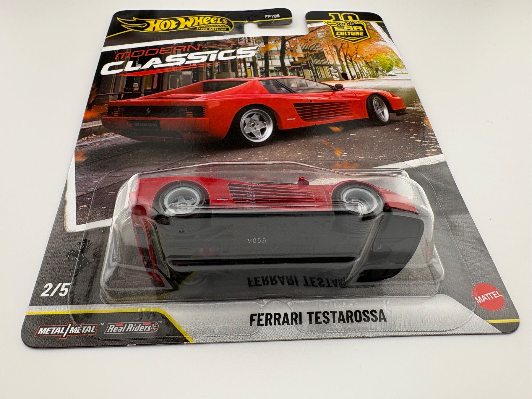 Hot Wheels Modellautos: Hot Wheels Ferrari Testarossa Premium Modern Classics 2/5 – Neu und originalverpackt aus Flawil von HeisseReifen 4