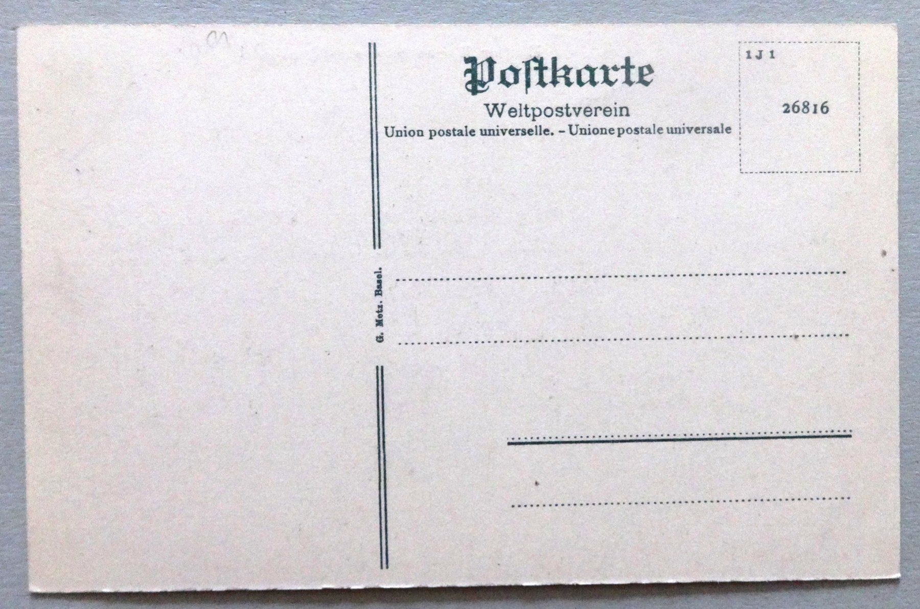 Cartes postales: Basel, Mittlere Rheinbrücke mit Grossbasel – D'occasion à Fétigny par Billy2miny 1