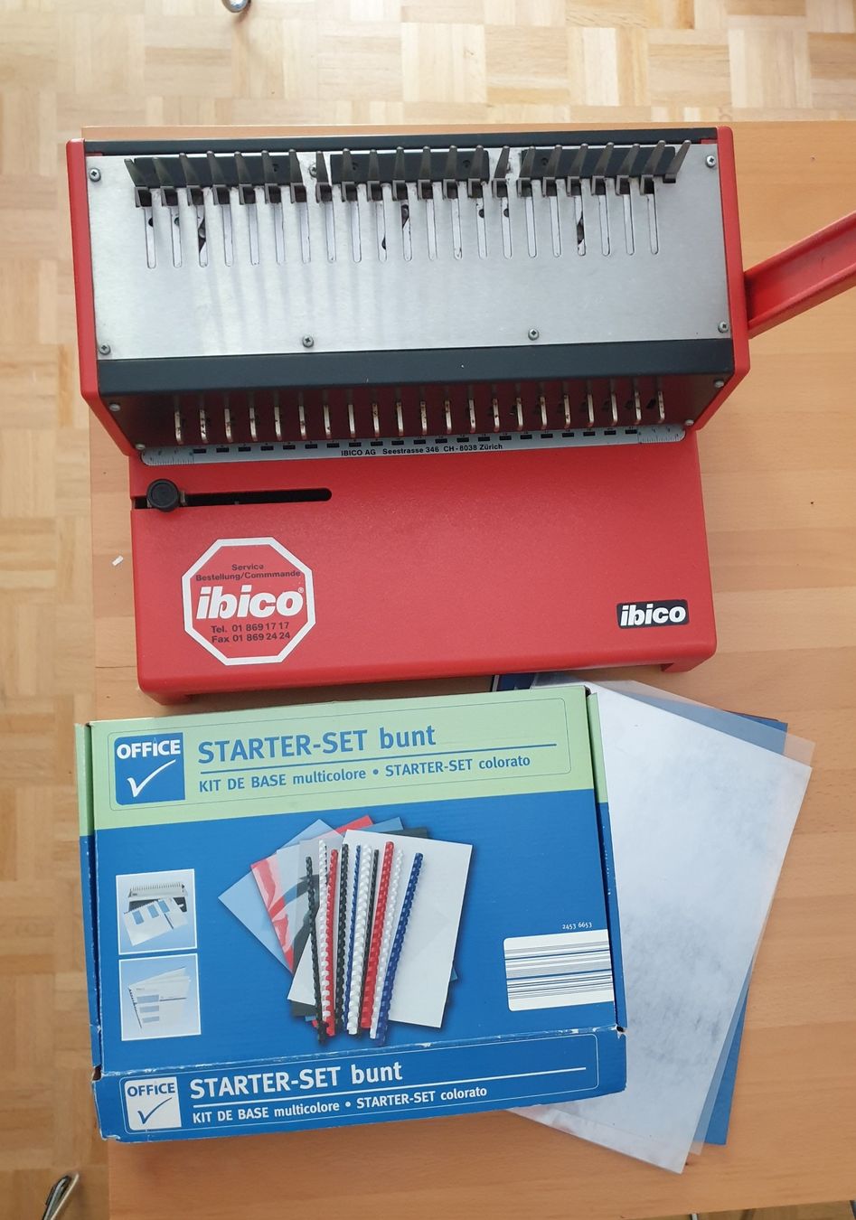 Ibico Macchine rilegatrici: Bindemaschine IBICO inkl. Züberhör – Usato da Gelterkinden venduto da Macrameed