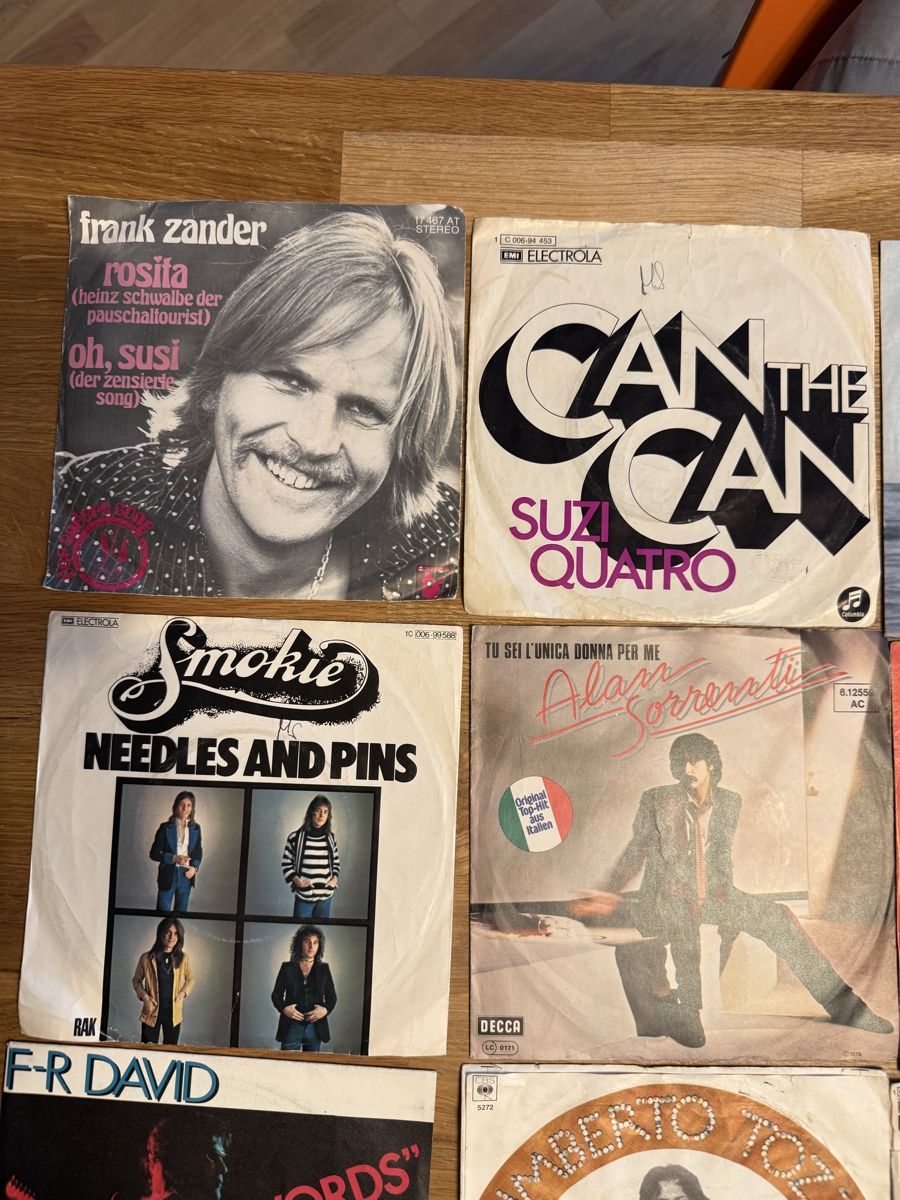 Dischi in vinile: 16 Schallplatten Singles der 70er/80er Sammlung – Usato da Goldach venduto da Messerguru 1