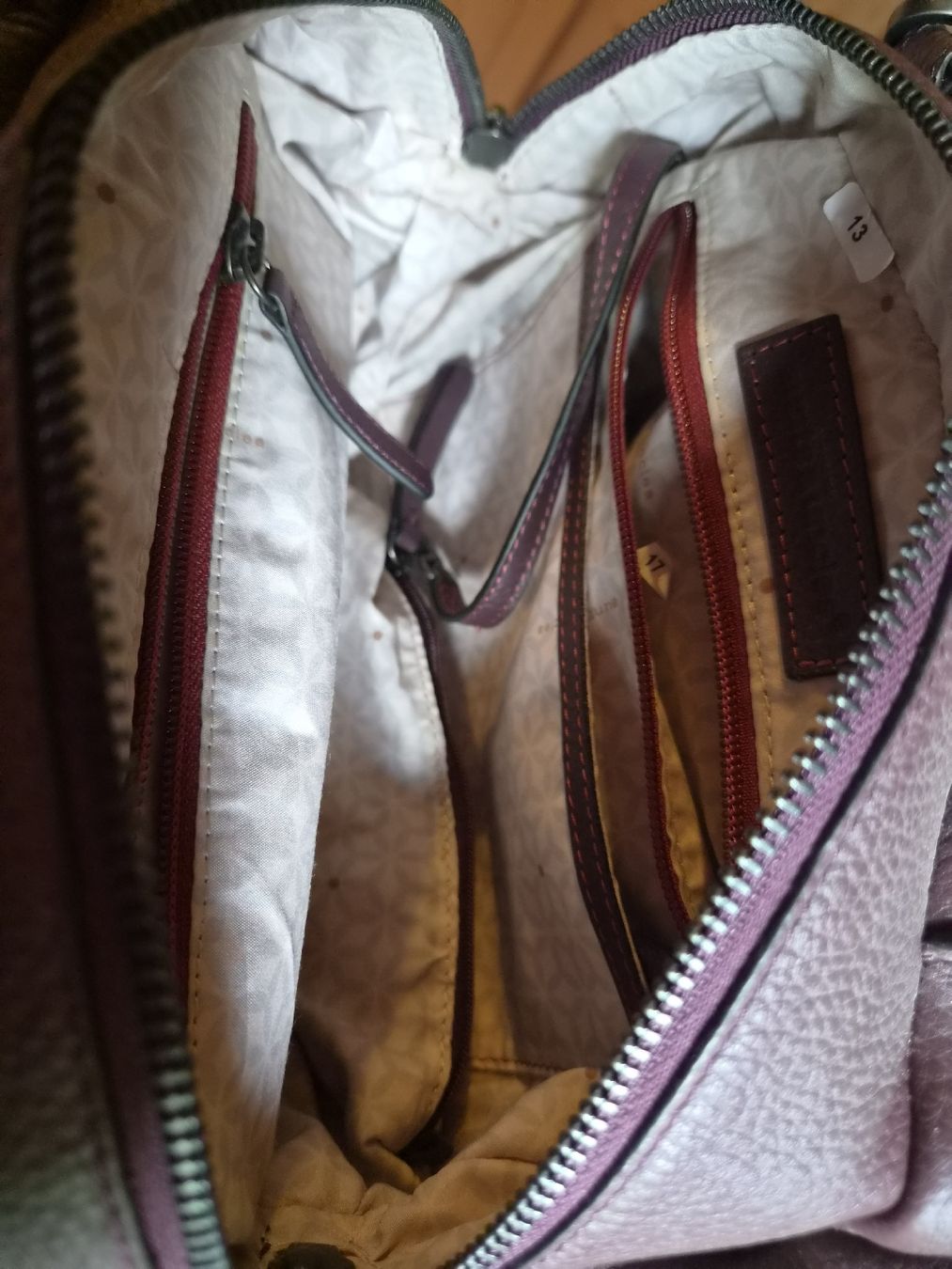 Aunts & Uncles Borse da donna: AUNTS&UNCLES Ledertasche, Pflaume, Neu! – Nuovo (secondo la descrizione) da Wattwil venduto da tannenmeise73 1