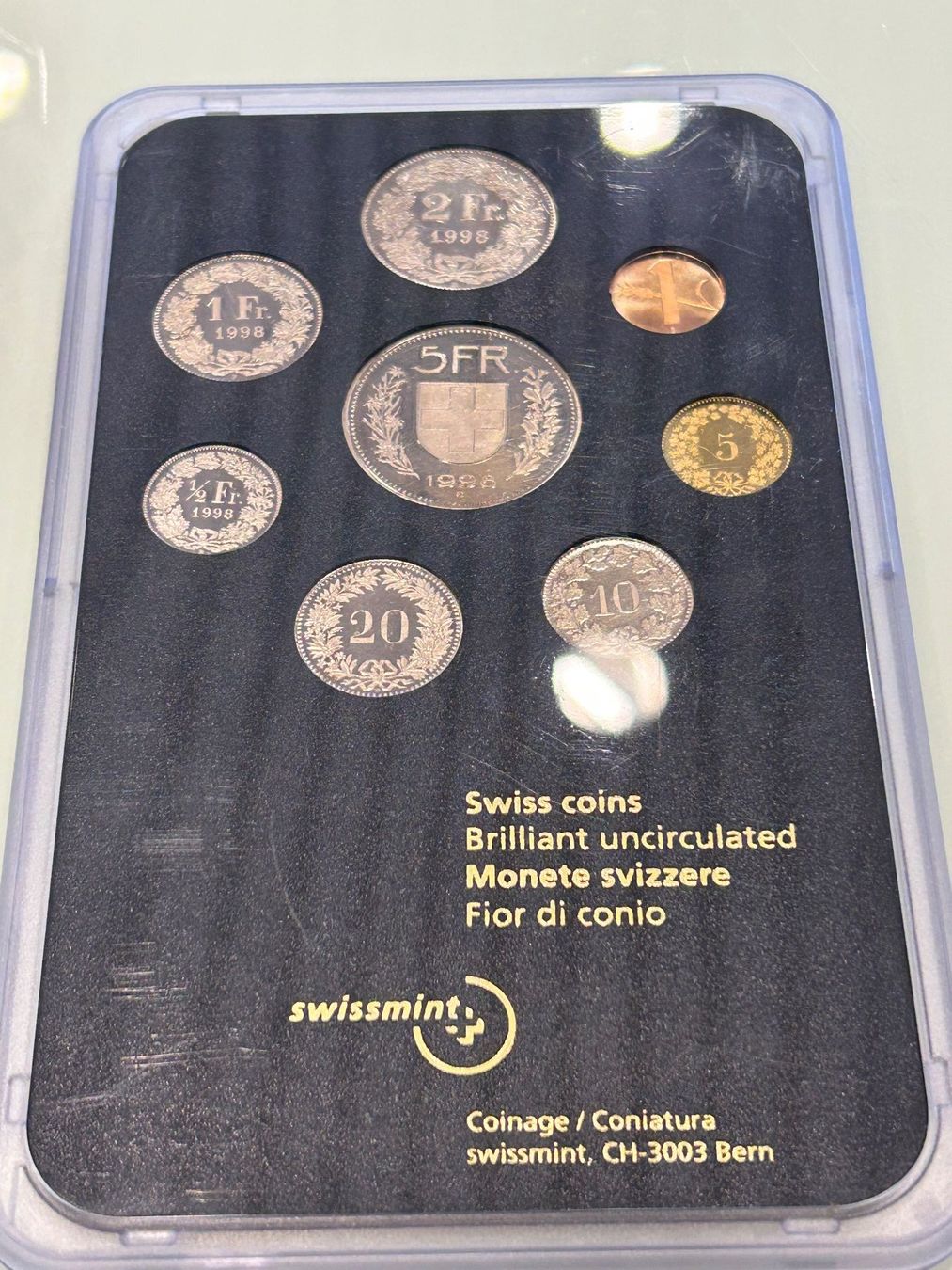 Tutti le monete: Münzsatz 1998 Stgl. – Usato da herisau venduto da hb_gold