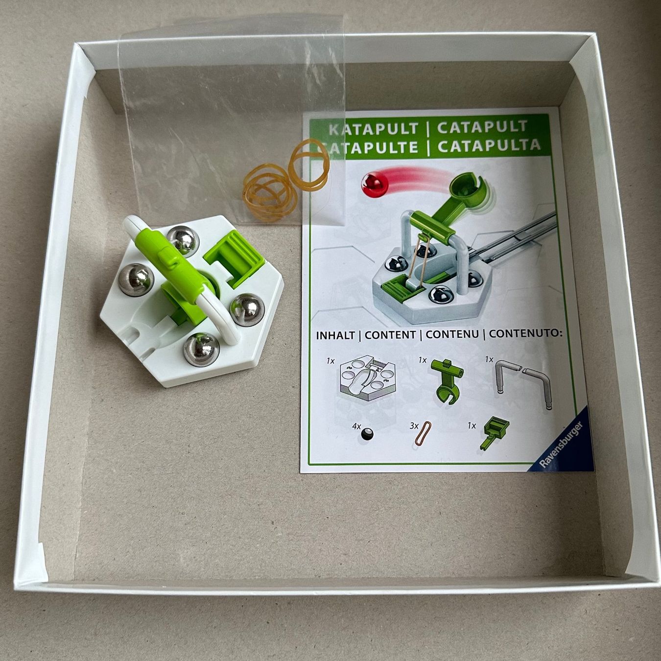 Ravensburger Giocattoli: GraviTrax Starter-Set + 3 Erweiterungen – Usato da Basel venduto da X.R.F 8