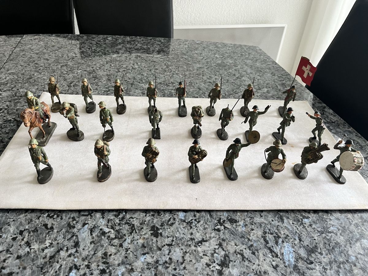 Elastolin Giocattoli: Figurines soldats ELASTOLIN lot vintage  – Usato da Crissier venduto da Texavery01