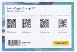 Swiss Crypto Stamp 2.0 Token Elene Naveriani, ab Nennwert++