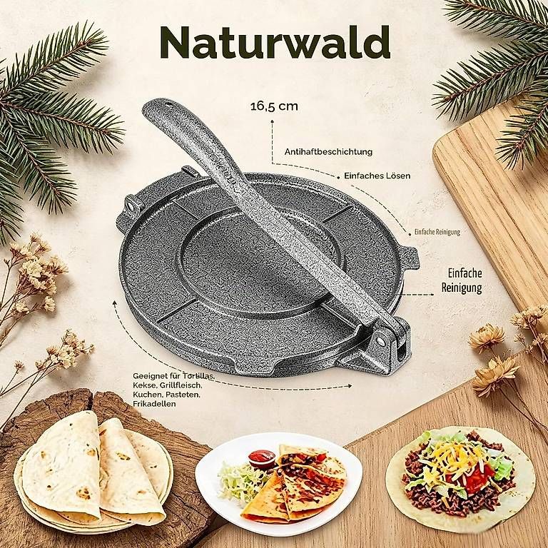 Küchengeräte: Tortilla Press Maker – Neu (gemäss Beschreibung) aus Kreuzlingen von Best-Deal-Oase 2