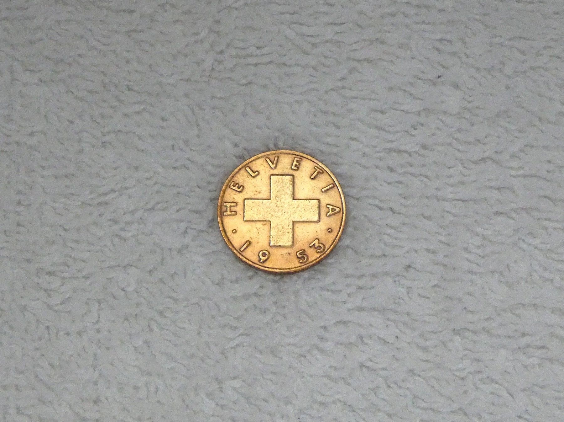 Tutti le monete: 1 centime/rappen 1953 – Usato da Nyon venduto da Ilmi09 1