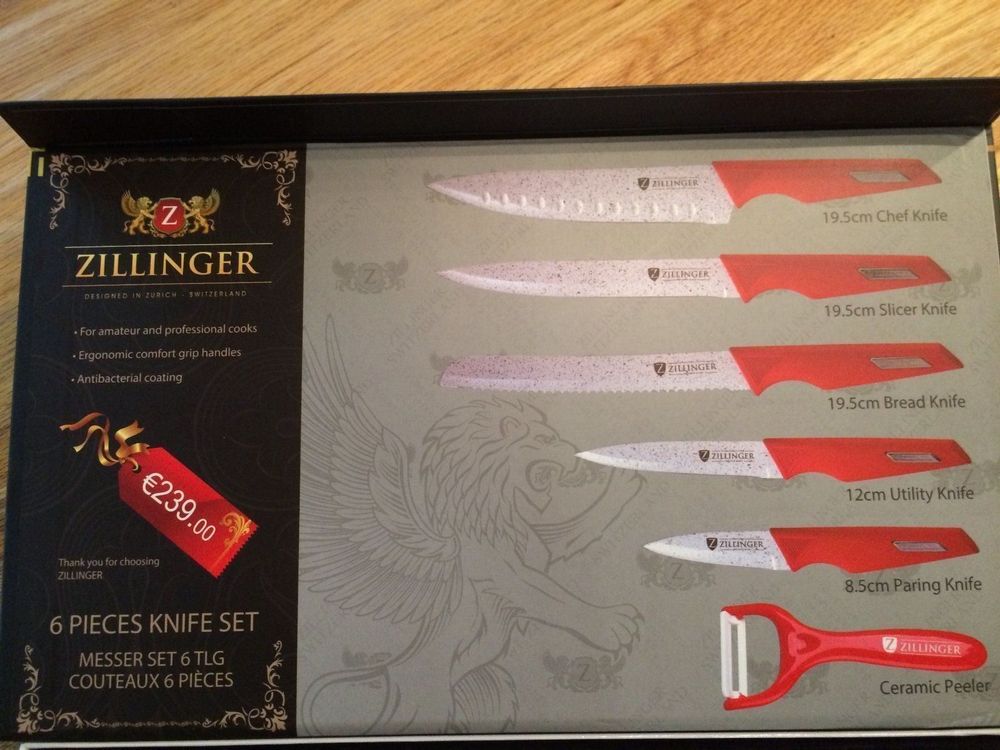 ZILLINGER 6 PIECES MESSERSET Kaufen auf Ricardo
