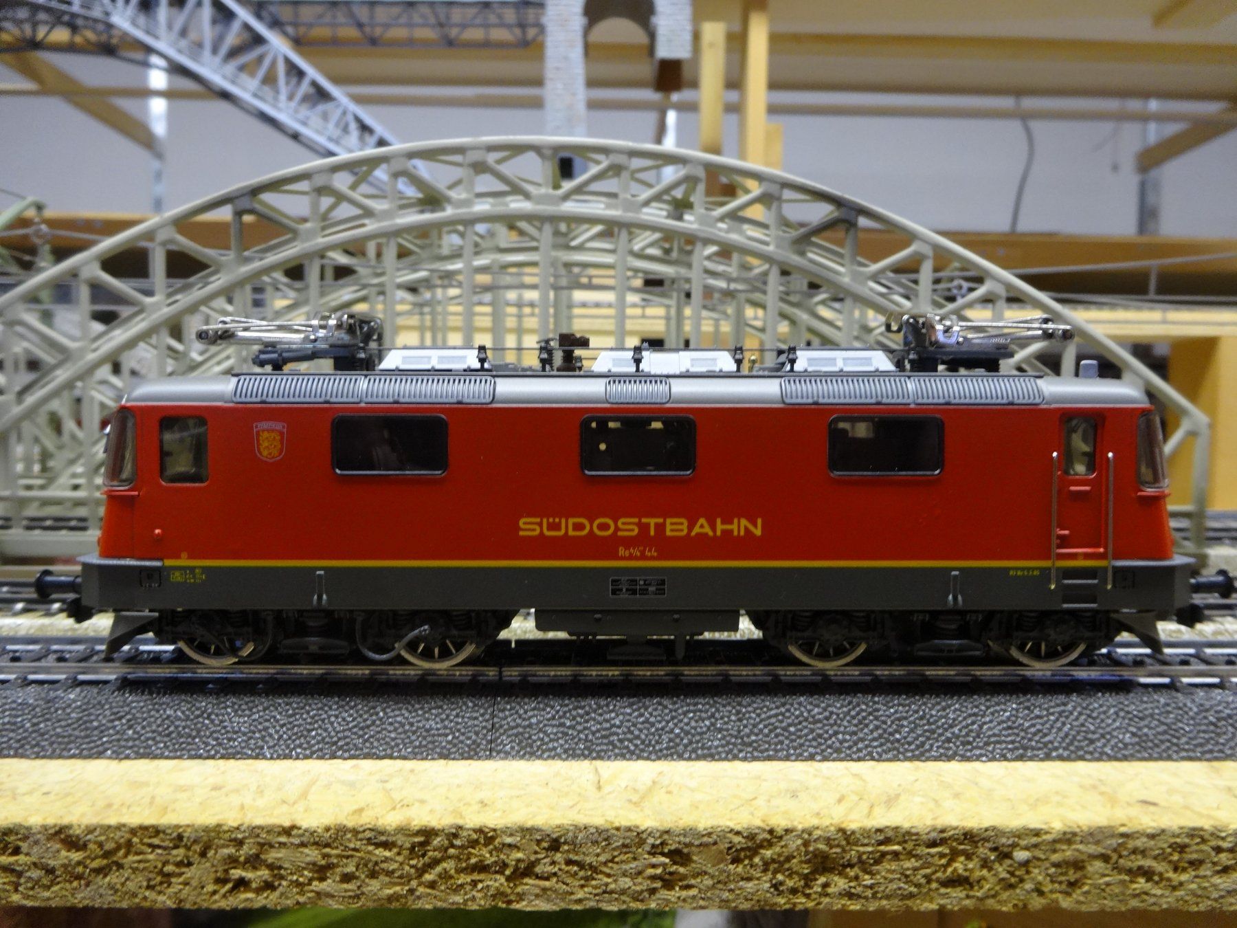 Hag Modellini di ferrovie: HAG 270 Re 4/4 SOB Südostbahn – Usato da Hinwil venduto da chris_badminton 5