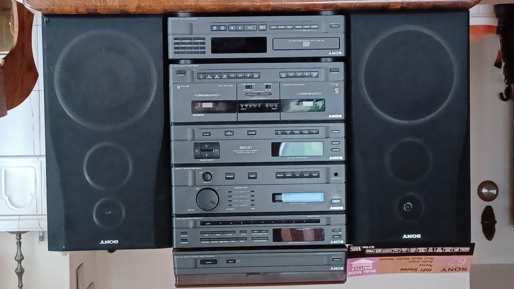 Sony hi fi stereo hot sale system