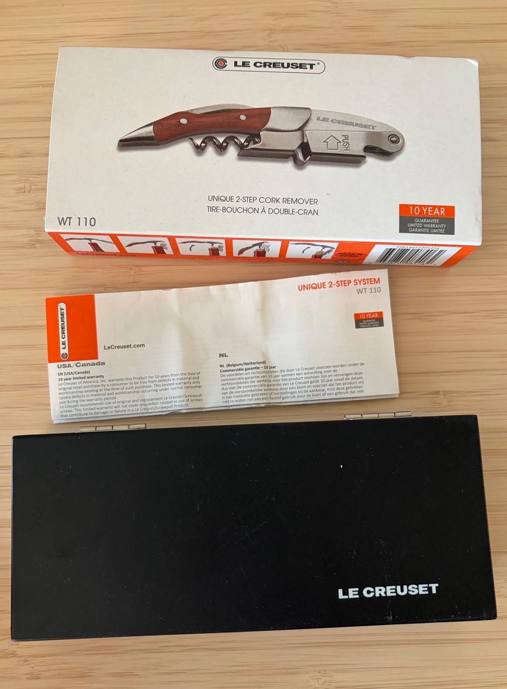 Le Creuset Apribottiglie & Tappi per chiusura: Le Creuset Kellnermesser NEU, originalverpackt – Nuovo e nell'imballaggio originale da Aarau venduto da don_9hqj 1