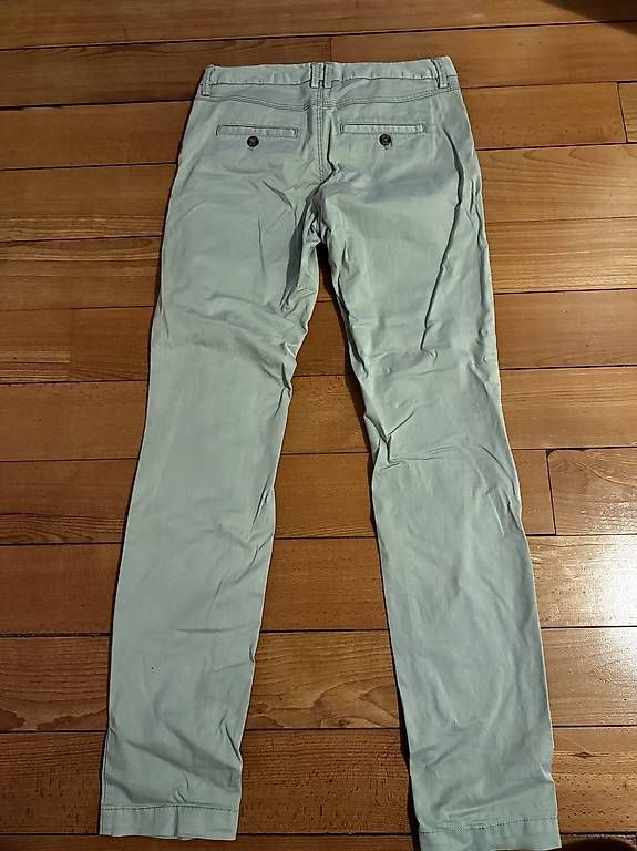 Pantaloni: H&M Chino Hosen Hellgrün/ Gr.34 – Usato da Zuerich venduto da Am81 3