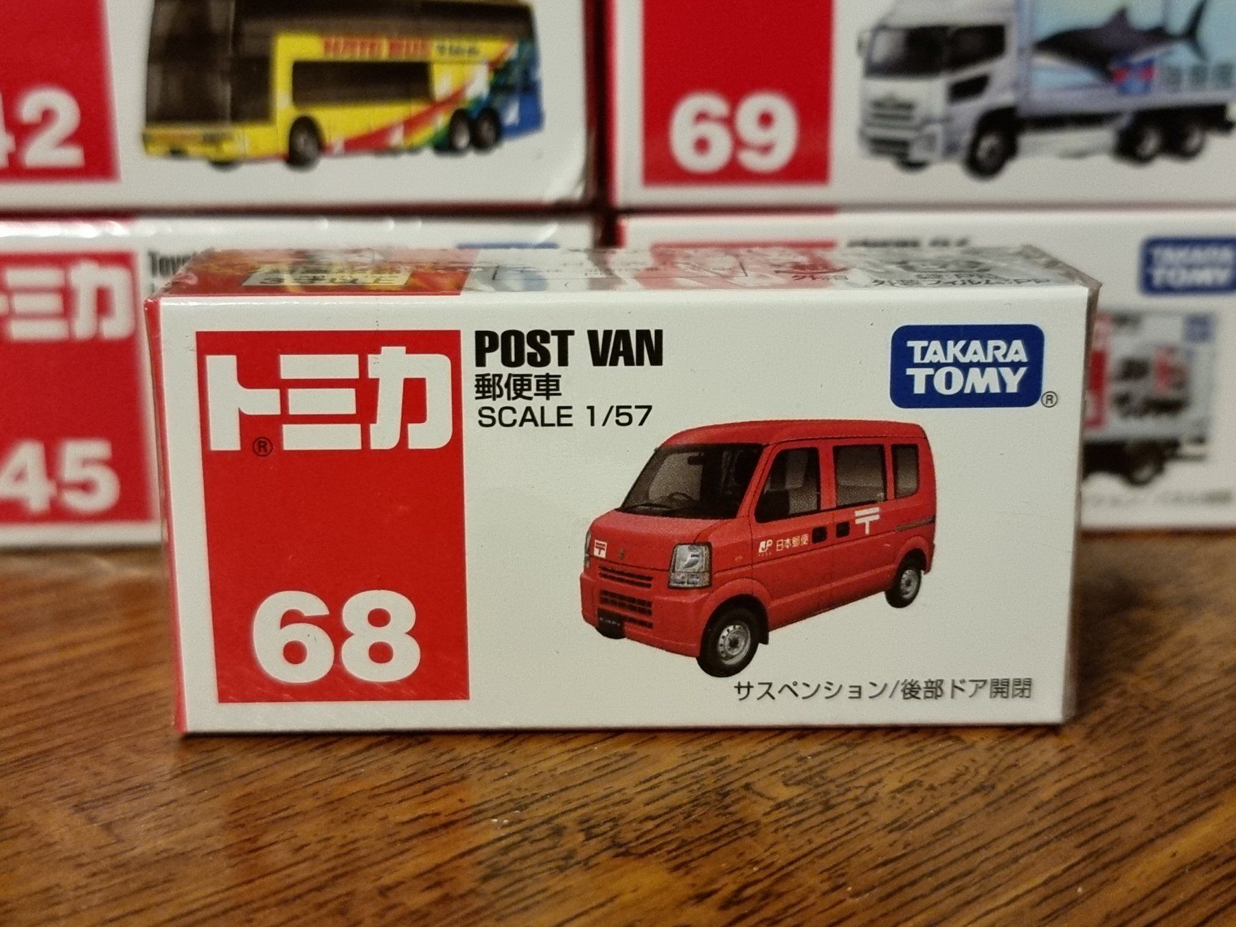 Voitures modèles: Tomica #68 Post Van Suzuki Every – D'occasion à Chateau d'Oex par sam_58r2
