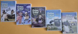 DVDs der Serie "Shaun das Schaff (5 DVDs)