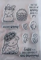 Silikonstempel Ostern Frühling