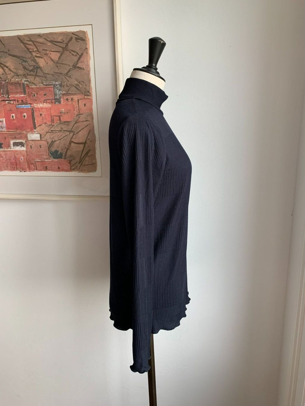 Apc Pullover & Sweatshirts: A.P.C.: Neuer lässiger dunkelblauer Rollkragen-Pullover, S – Neu (gemäss Beschreibung) aus Luzern von designluzern 4