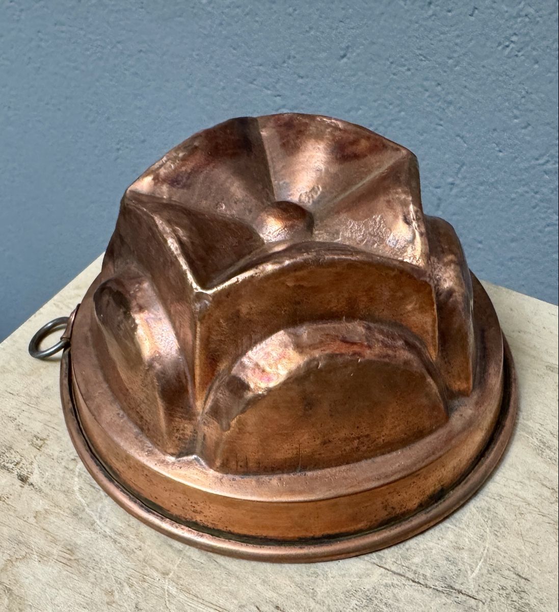 Teglie da forno: Kleine, antike Backform aus Kupfer 12 cm – Usato da Rothrist venduto da Luckywinner 2