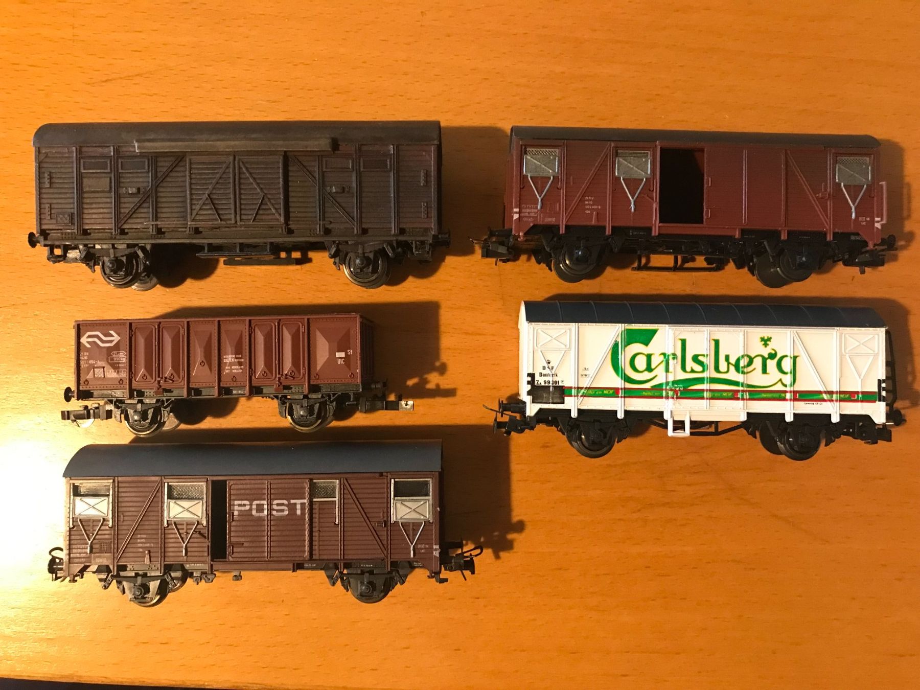 Modelleisenbahnen: 5x Güterwagen NS/DSB – Gebraucht aus Luzern von mey_s13