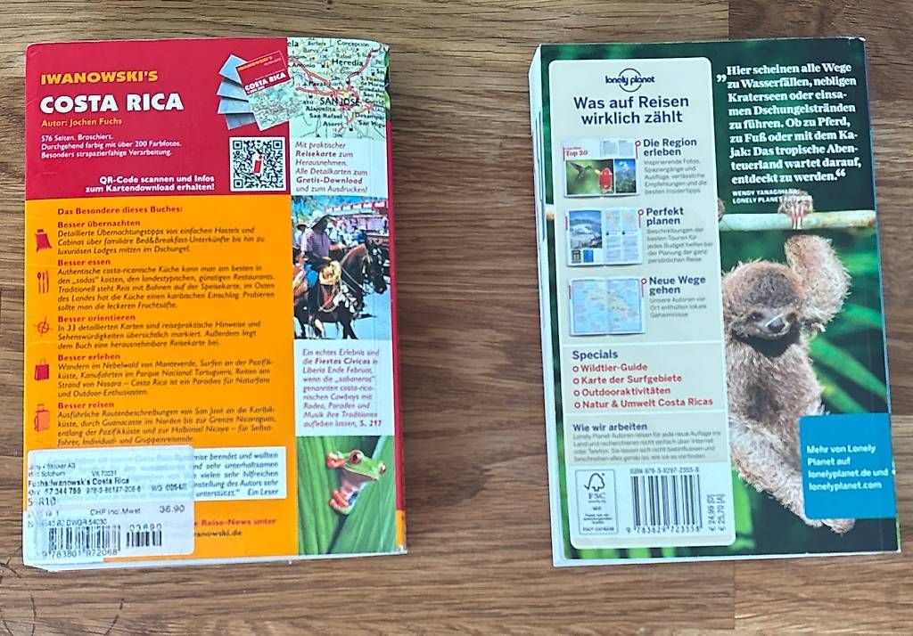 Libri: Costa Rica Reiseführer – Usato da Liebefeld venduto da Rupeli1 1