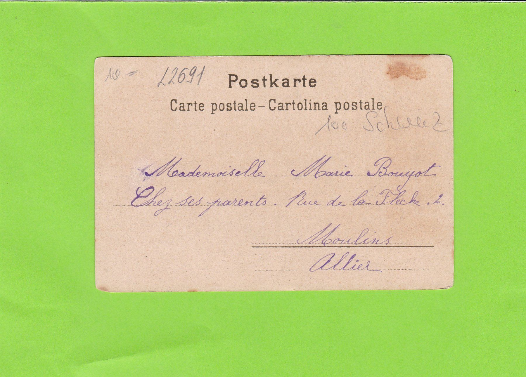 Cartoline postali: Vaudoise et Lausanne – Usato da St. Peterzell venduto da neckertal 1