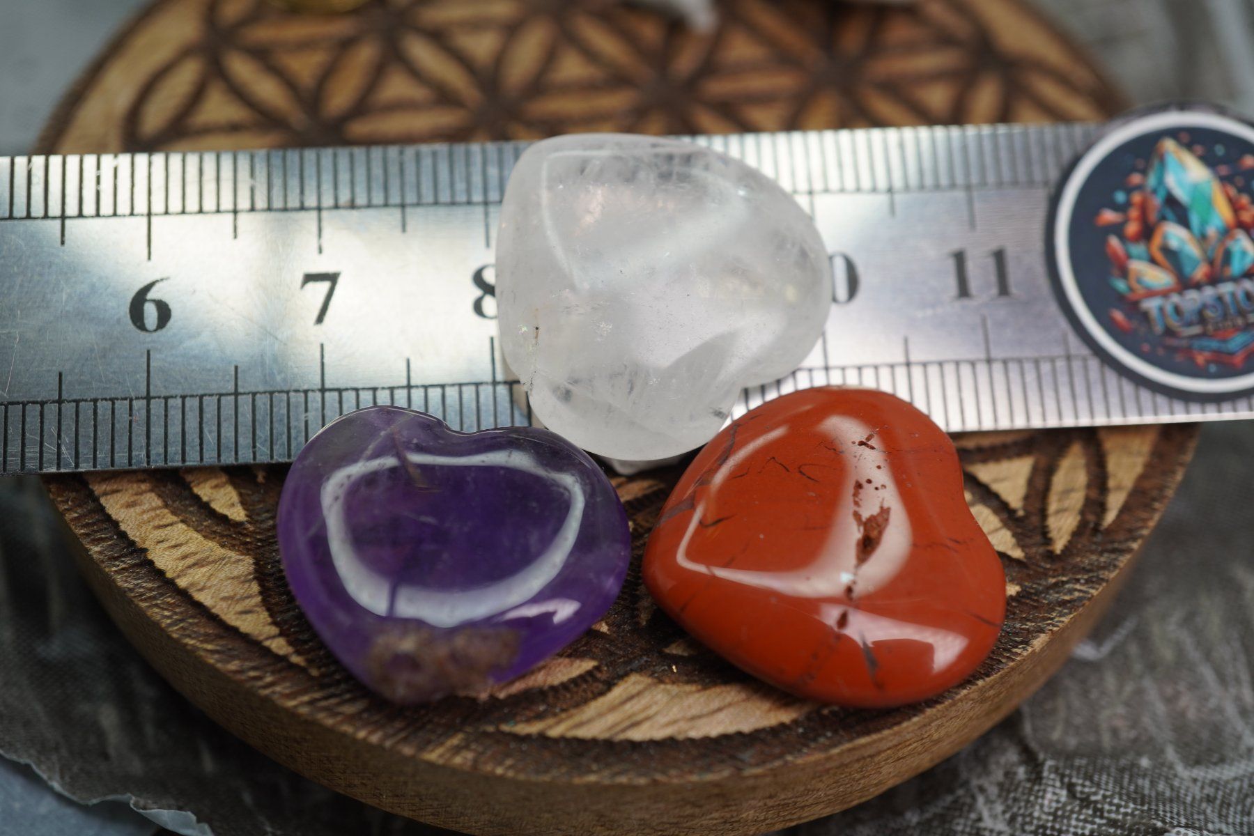 Minerali & Pietre curative: Herze Set   3 Stück      ab  1.- Räumung – Nuovo e nell'imballaggio originale da Eschenbach SG venduto da topstone 6