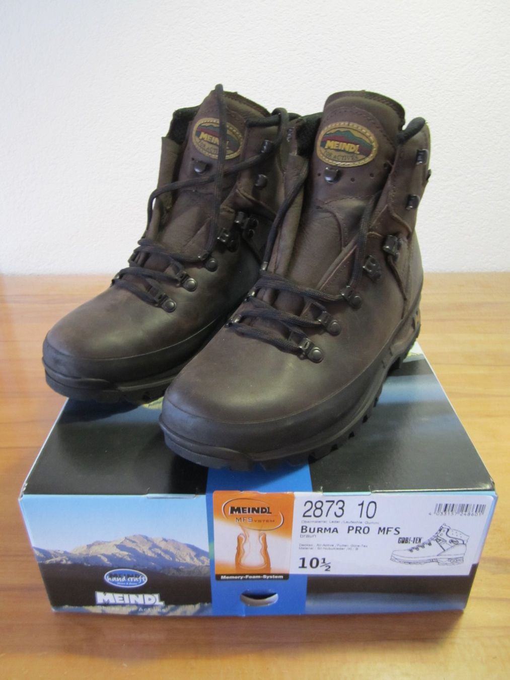 Meindl Scarpe da uomo: Meindl Wanderschuh Burma Pro MFS – Nuovo e nell'imballaggio originale da Matzingen venduto da ing_yr9d