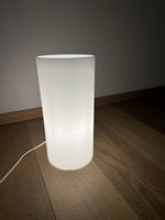 Zen zylindrisch Lampe weiss 