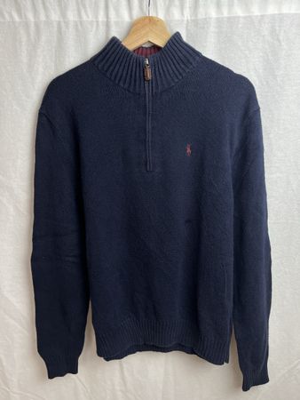 Quarter zip Ralph Lauren Bleu Marine 