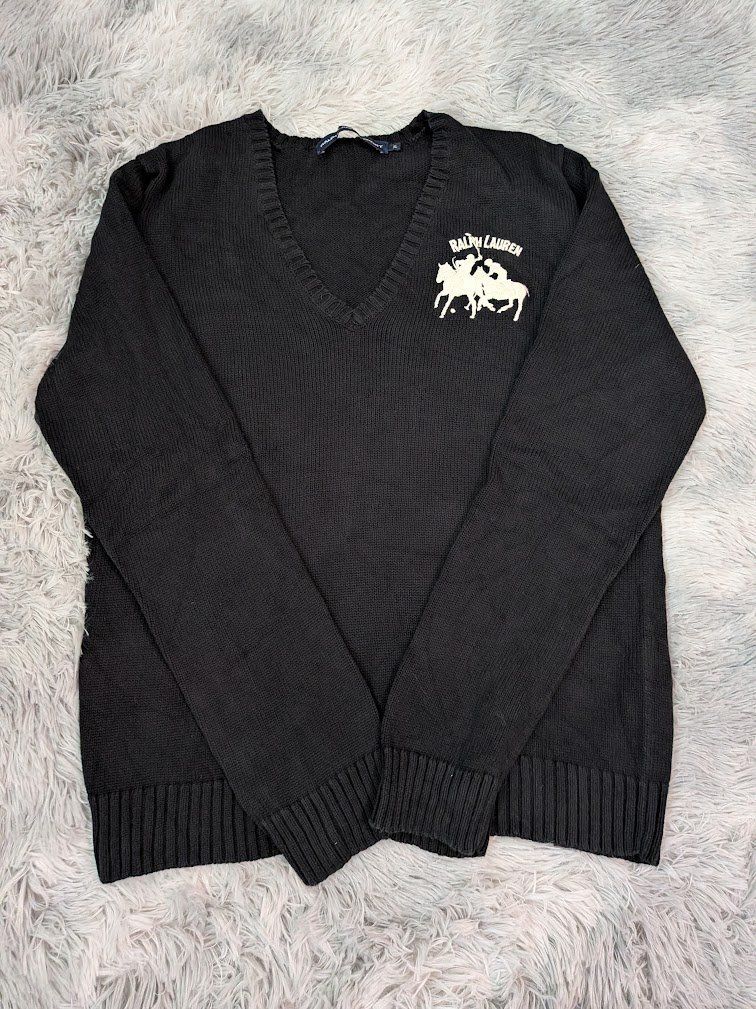 Ralph Lauren Maglioni & Felpe: Schwarzer Ralph Lauren Pullover, Gr. XL, Top Zustand! – Usato da Illnau venduto da mbseller4ric