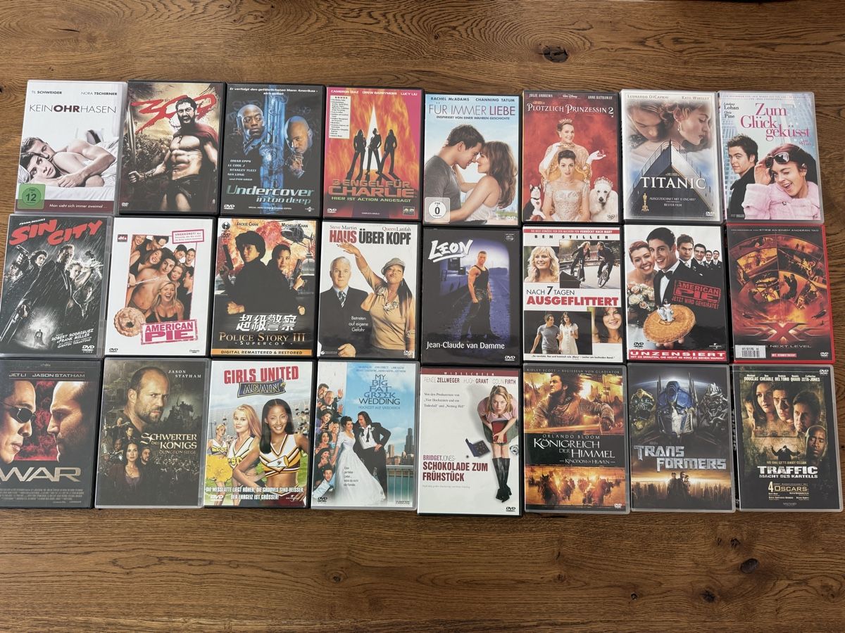 Tutti i DVDs: DVD Sammlung - Über 50 Stück (300, Titanic, Transformers,…) – Usato da Mettmenstetten venduto da RLR2905 1