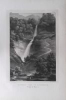 Dornhaus Glarus  Litho von Engelmann