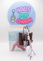 POP MART THE MONSTERS Pin for Love Series Letter Pendant W