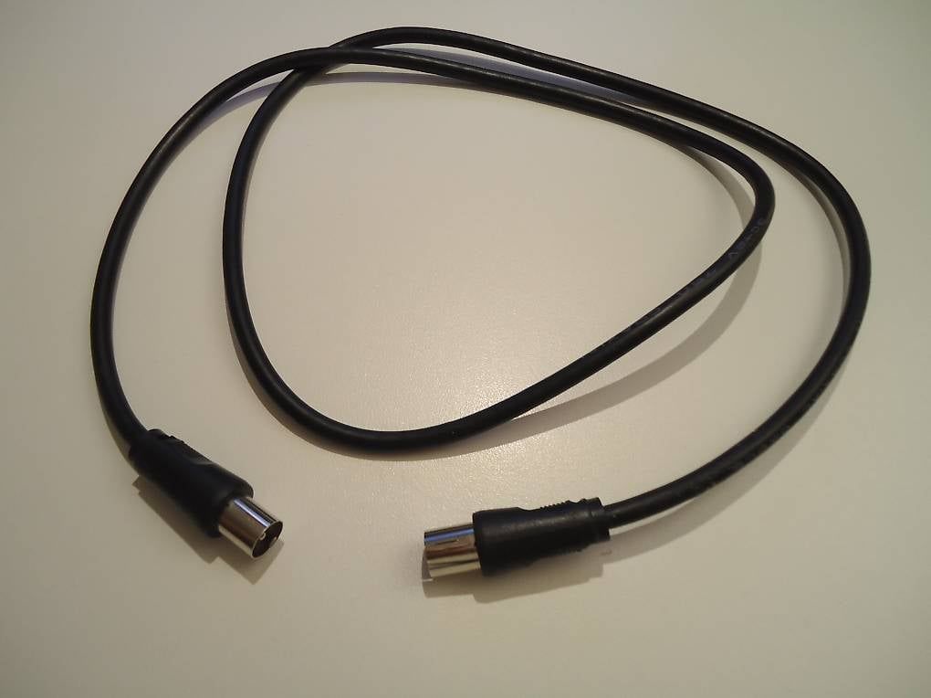 Kabel: Koaxialkabel TV Radio 1m – Gebraucht aus Emmenbrücke von BlSi