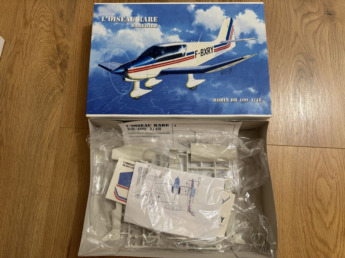 Kit di modellismo & Modellini statici: Robin DR 400 1/48 (RARE) – Nuovo e nell'imballaggio originale da Bachs venduto da stageo 1