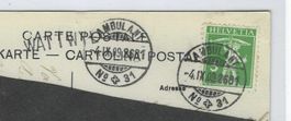 4.9.1909 Wattwyl Luftbild Zentrum/Orts-Balkenstempel/SofortK