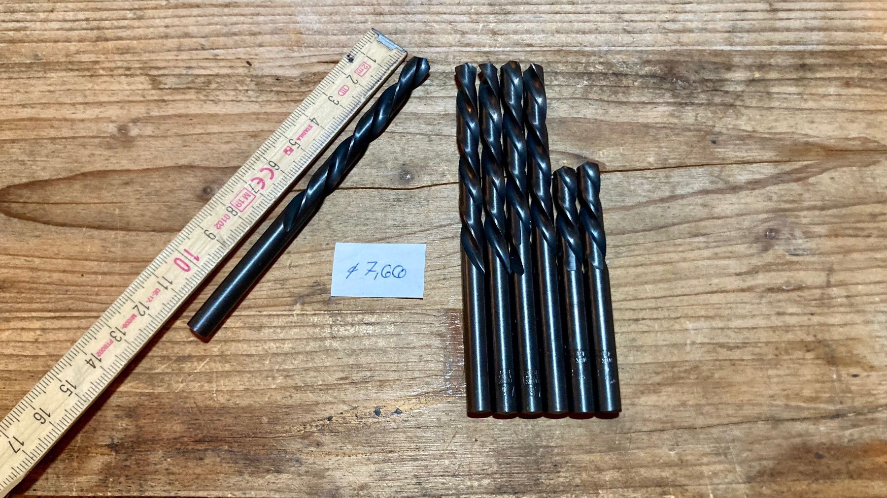 Attrezzi per industria metallurgica: Spiralbohrer DIN 338 - 7,60mm - 1 Stk. – Nuovo (secondo la descrizione) da Arch venduto da bayrischgrill