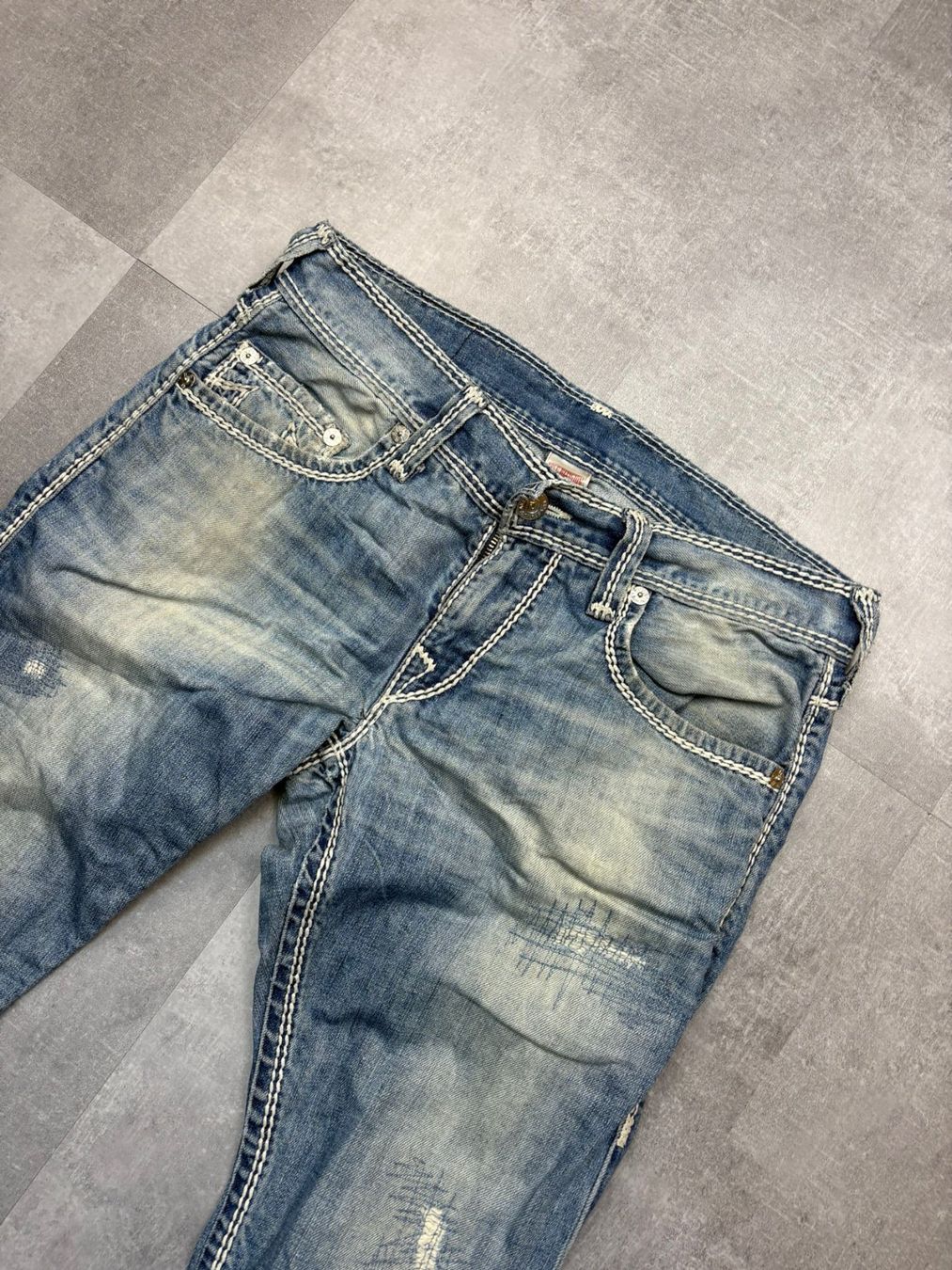 True Religion Jeans: True Religion Bootcut Flared Jeans - Grösse L/31 – Usato da Werdenberg venduto da hase.vintage 3