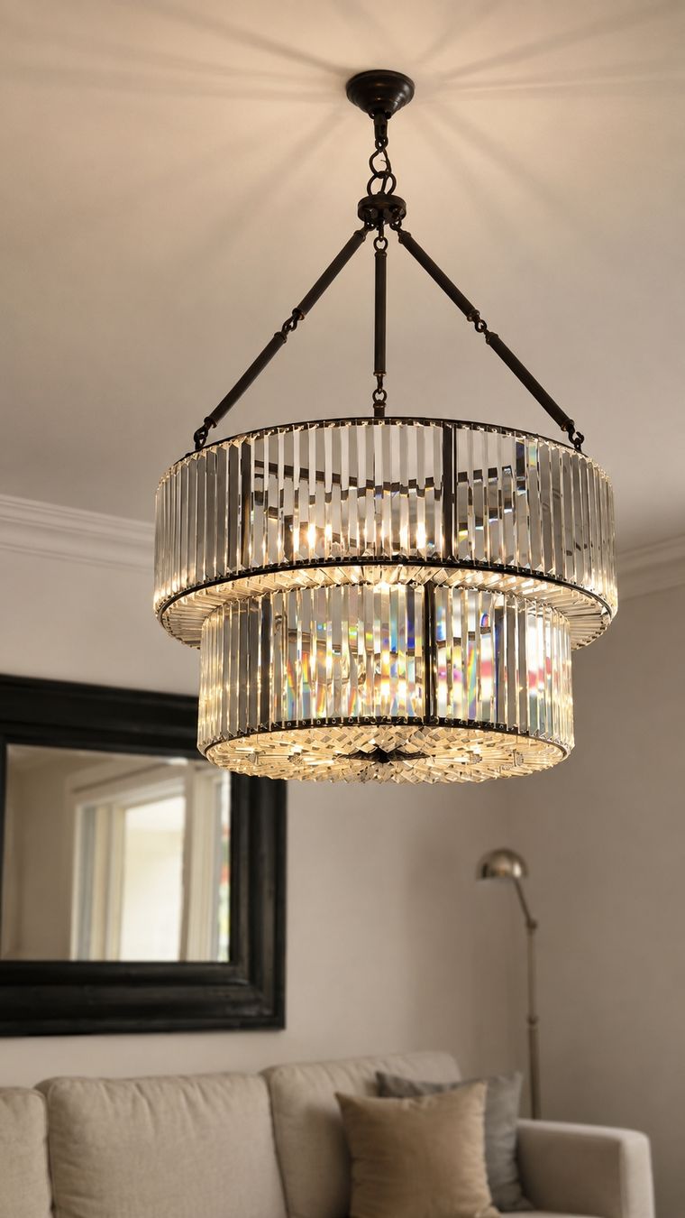Eichholtz Lampes: Suspension Infinity Double - Heichholtz  – D'occasion à Villars-sur-Glâne par car_gjn7 3