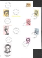 5 FDC 511-515 Serie Einzelmarken 21.9.1972 schön illustriert
