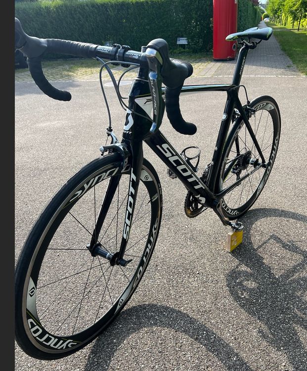 Vélo Scott Foil Team Issue 2013 - SRAM Red 22 - Carbone - Taille 56cm - Orica GreenEdge