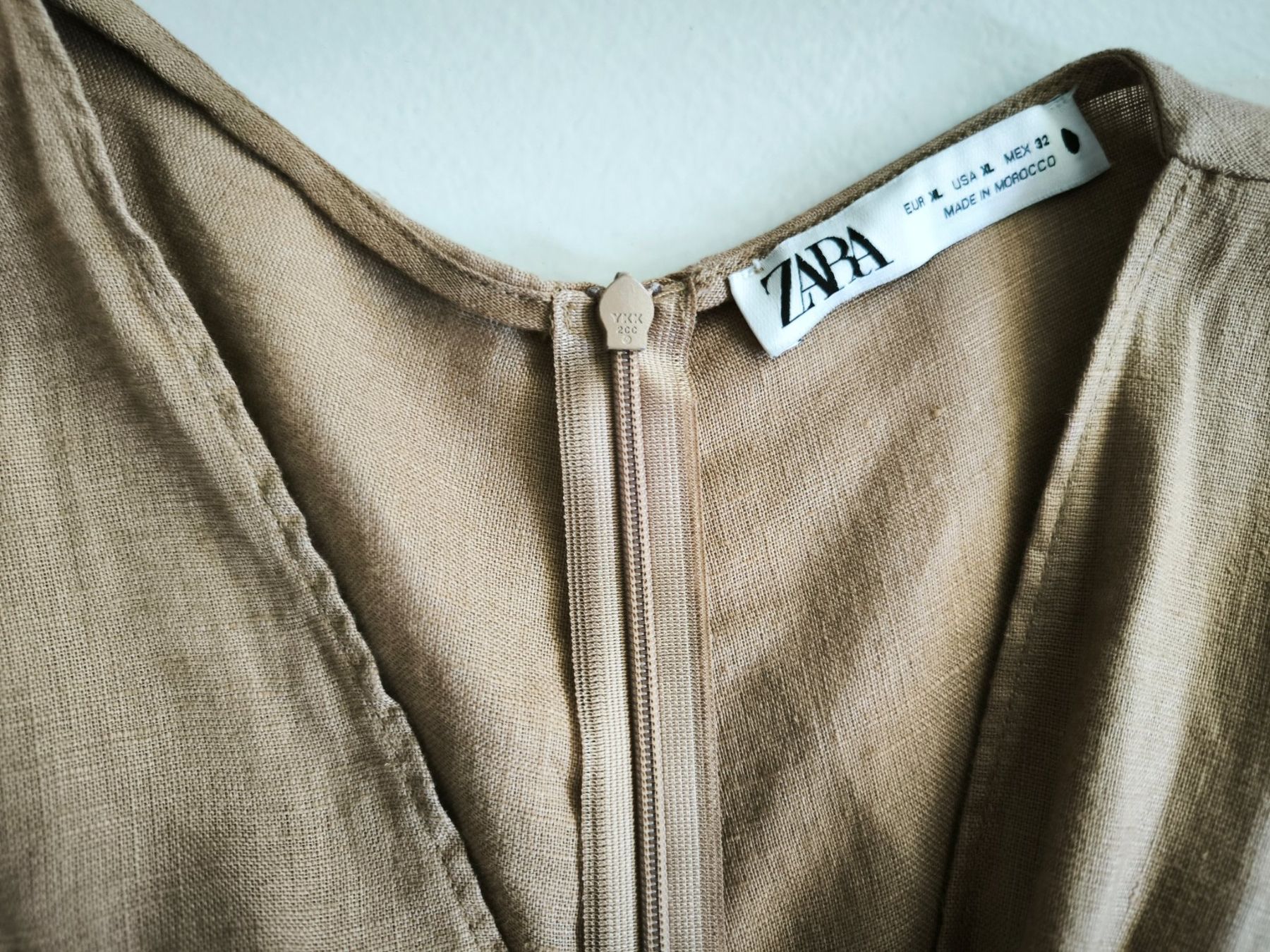 Zara Camicette: Zara Bluse aus 100 % Leinen, Größe XL – Usato da Wallisellen venduto da C_DM 2