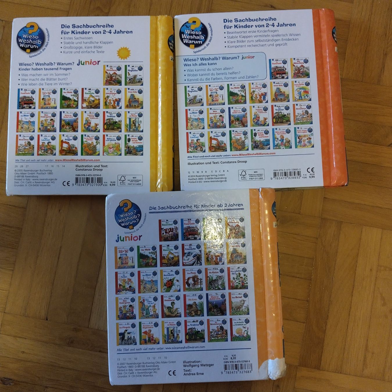 Bücher: Wieso Weshalb Warum Junior Bucher Set – Gebraucht aus Oberdorf NW von niederj 1