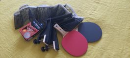 Tischtennis-Set Donic, Schildkröt, Netz, 6 Bälle
